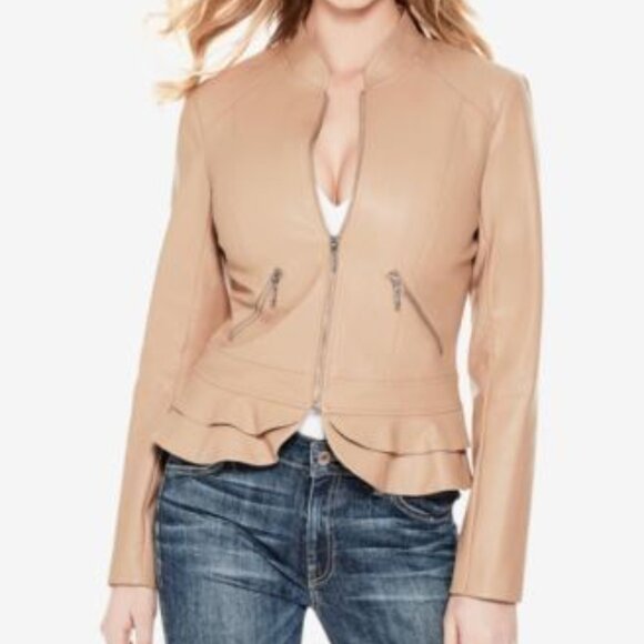 Guess Tan Women's Jacket - Picture 11 of 11